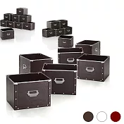 Peachy Life 硬質大空間置物盒/收納盒/整理盒(3色可選)白色