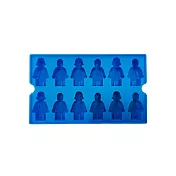 【親子良品】OXFORD 公仔人物造型DIY製冰盒矽膠模具(12小格) - 藍色