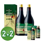 【大漢酵素】V52蔬果植物醱酵液(600mlx2+60mlx2)