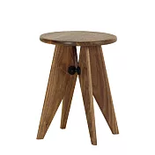 Vitra Tabouret Bois 標準圓凳 （胡桃木）