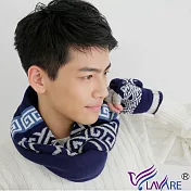 LAVARE 帽圍 青花瓷紋藍