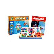 GINIMAG 352片 旗艦版 磁性建構片 積木 益智玩具 磁鐵玩具 (Magformers相容)另贈收納箱