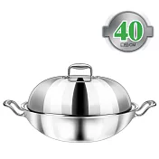 【日象】3層複合金不鏽鋼炒鍋40公分_ZONP-W01-40S