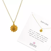 Dogeared warm heart 金色愛心項鍊 燃燒熱情成就無限 附原廠盒