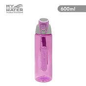 MY WATER 素雅風格水壺 600ml 3色可選粉色