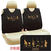 【航海王ONE PIECE】背心椅套組(2入) (金色) 台灣製