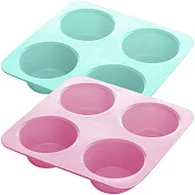 《GP&me》Dolce四格矽膠瑪芬烤盤(6cm)