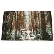 【DESTINO STYLE】日本文青風自然系肩背野餐墊(小)森林