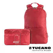 TUCANO COMPATTO 超輕量折疊收納防水後背包-紅