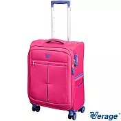 Verage 19吋 超輕量經典格紋環保旅行箱三代(紅)19吋