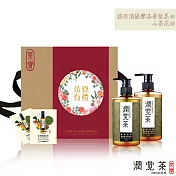 【茶寶 潤覺茶】金萃植萃洗沐禮盒組(金萃洗髮、金萃沐浴、金萃護髮素)