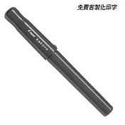 pilot微笑鋼筆黑桿f尖黑含印字