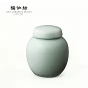 陶作坊│懷汝大呆茶葉罐 (天青)