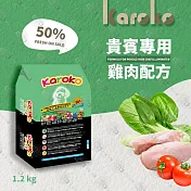 【送贈品】KAROKO 渴樂果貴賓成犬增艷亮毛配方飼料1.2kg