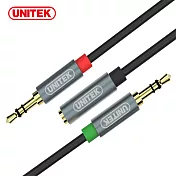 UNITEK 優越者鋁合金二合一音源轉換線
