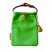 【U】PUREDESIGN - 簡約束口手提肩背包 - L (五色可選) - 綠色