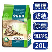 【Cat’s Best 凱優】黑標-強效凝結除臭木屑砂-20Lx1包