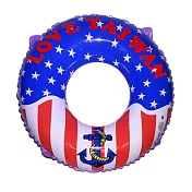 【玩樂一夏】36吋-帶繩美國國旗泳圈 A2007-05