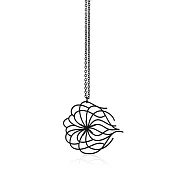 moorigin / 鐵線蓮項鍊 S / 黑