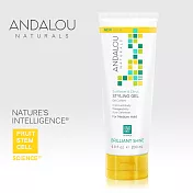 【ANDALOU安德魯】柑橘葵花亮麗造型膠 200ml
