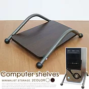 Homelike 喜家居電腦主機架(1707) 胡桃色