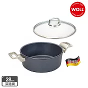 【德國 WOLL】 Diamond Lite Pro 鑽石系列28cm 湯鍋(含蓋)