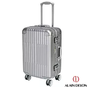 ALAIN DELON 亞蘭德倫 20吋 絕代風華系列全鋁製旅行箱 (灰)20吋灰
