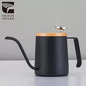 A-IDIO 人文時尚溫顯手沖壺(魅力黑)