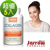 Jarrow賈羅公式 極緻齡®I型魚膠原蛋白錠(180錠x5瓶)組