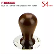 Tiamo 0920摩卡壺用木柄填壓器(54mm) HG2588