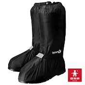 達新 反光厚底型防雨鞋套M黑