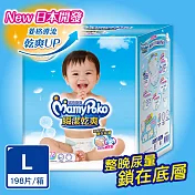 滿意寶寶 瞬潔乾爽紙尿褲(L)(198片/箱)