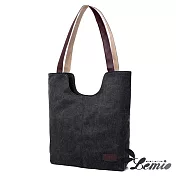 【Lemio】 我的小旅行輕巧側揹包(淺色黑)