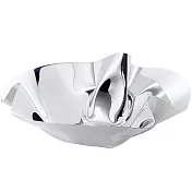 《PHILIPPI》摺邊水果盤(亮銀31cm)