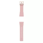 Smart Canvas pink leather band rose gold 真皮櫻粉玫瑰金款錶帶