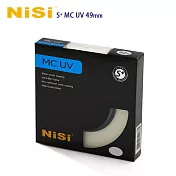NiSi 耐司 S+MCUV 49mm Ultra Slim Pro超薄雙面多層鍍膜UV鏡