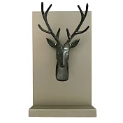 【4U4U】百祿飾品架書擋 星耀黑(2入1組)