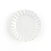 KIHARA 古白磁 菊型小皿