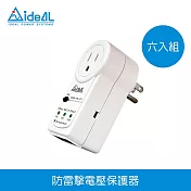 愛迪歐【防雷擊】電源鎖-15A電壓保護器 