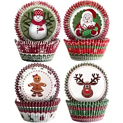 《IBILI》Sweet蛋糕紙模100入(聖誕6.5cm)