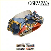 釘釦式-領巾蝴蝶結絲帶手環 -GREEN綠色