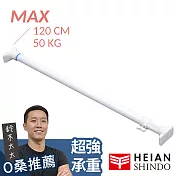 【平安伸銅】[最強款] 兩段式強化伸縮桿RTW-75 ( max 120cm / 50kg ) 最強款120cm | 鈴木太太公司貨