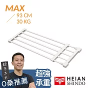 【平安伸銅】[層架款]全功能伸縮置物架KB-63 ( max 93cm / 30kg ) | 鈴木太太公司貨