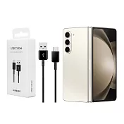SAMSUNG 原廠 Z Fold7 Flip7適用 1.5M新款黑 / Type C 傳輸線 (DG930) 黑色