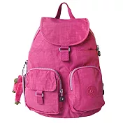 KIPLING FIREFLY BACKPACK 專櫃款後揹包/旅行包-桃 (現貨+預購)桃