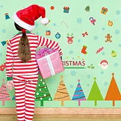 時尚壁貼 - 溫韾聖誕樹