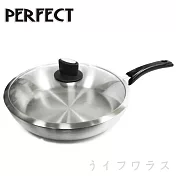 【PERFECT】金緻316七層複合金平底鍋-30cm