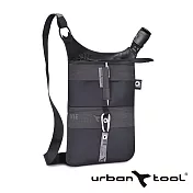 URBAN TOOL pocketBar  隨身雙用側背袋 (黑色/適用 11 吋平板電腦)