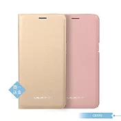 【買一送一】OPPO 原廠A39 專用 側掀皮套 書本式/ 翻蓋保護套 【台灣公司貨】 金色+金色