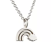 Dogeared 銀色彩虹項鍊 生命充滿奇蹟 Rainbow 附原廠盒